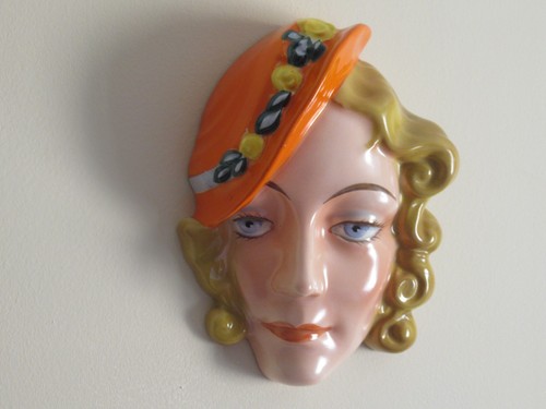 Art deco hand - art, face