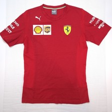 Ferrari F1 Puma T Shirt Size