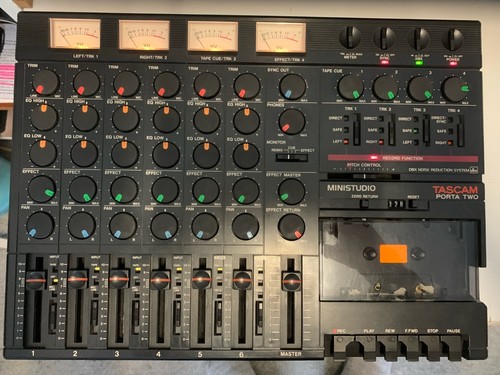 Tascam porta two track - two, 4