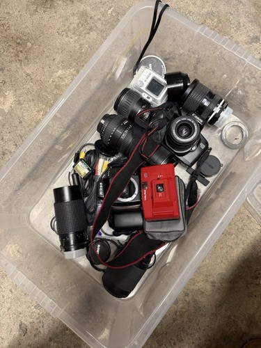 Camera job lot nikon - lot,,