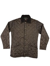 House Of Bruar Brown Quilted