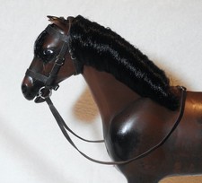 Brown leather handmade bridle