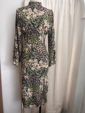 Never Fully Dressed Women's Green Floral Midi Dress Size 6