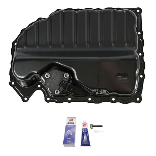 Oil pan with - level, sensor
