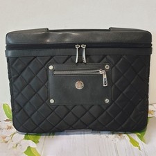 KNOMO BAG Black Quilted Laptop