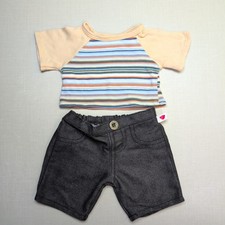 Bear Factory Cream Striped