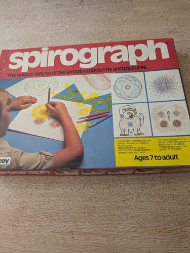 Spirograph palitoy vintage - spirograph,