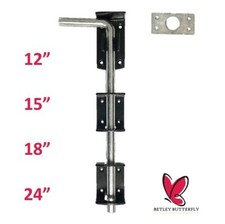 Drop down bolt 18 - bolt, 15"