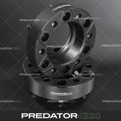 Alloy 40mm black wheel spacers - alloy,
