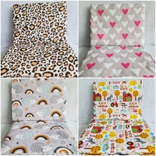 LUX 4 / 2 pcs pc CRIB BABY BEDDING SET for PRAM MOSES BASKET cotton pillow quilt