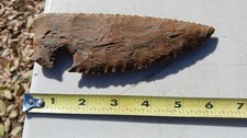 6.2 Inch Flint Knapped Knife