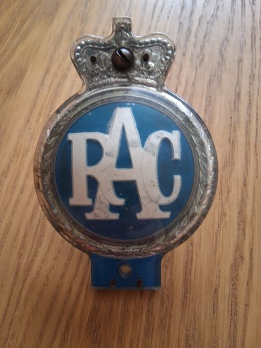 Rac classic car - badge,