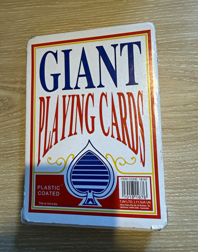 Giant playing cards - cards, deck