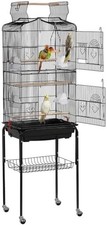 Large Bird Cage Open Play Top