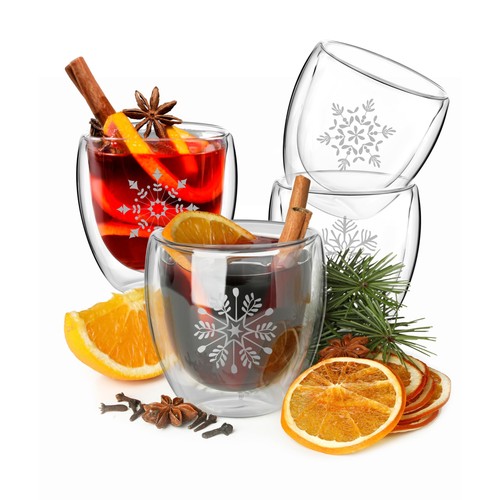 Premium mulled wine glasses - premium,
