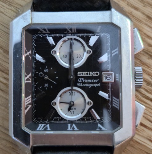 Seiko premier chronograph - premier,
