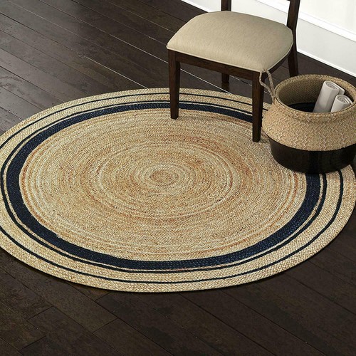 Round natural jute - round,