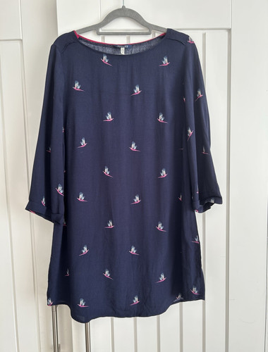 Joules navy bird print - joules,