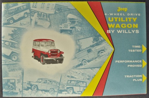 1956 willys jeep station wagon - 1956,