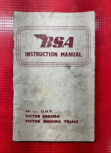 Original 1967 bsa 441 victor - original,