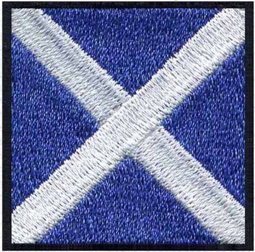 Mike flag embroidered - m, :