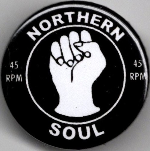 Northern soul pin button - pin,