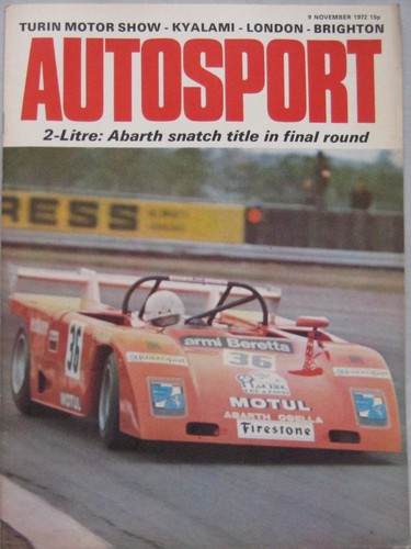 Autosport magazine november - magazine, 9