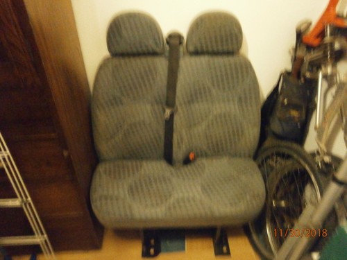 Ford transit twin - twin, seat