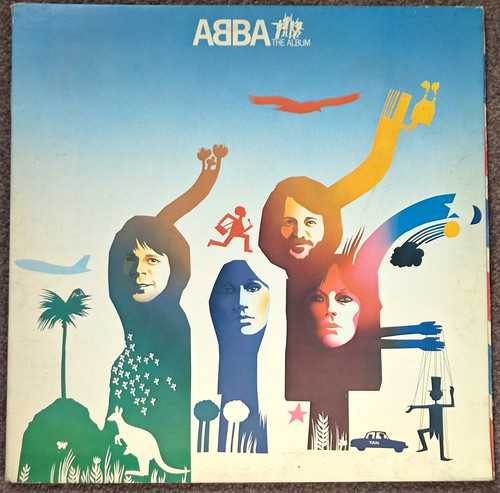 Abba the album 1977 - album, vinyl