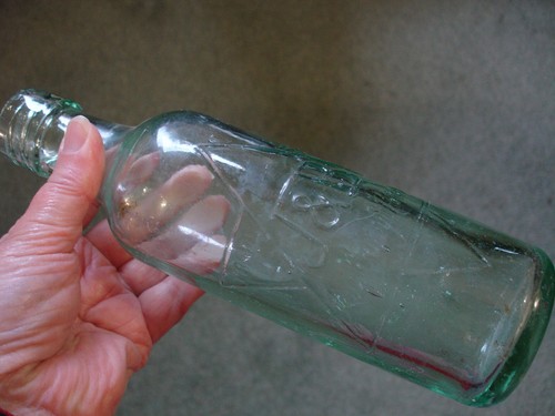 Vintage mineral water glass - water,