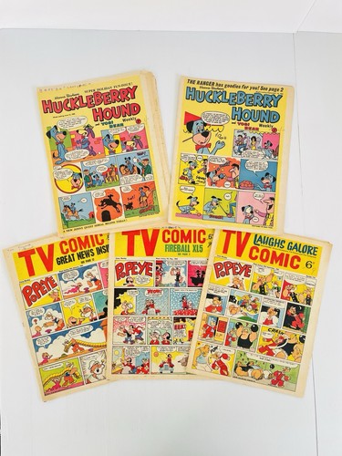 Lot comic huckleberry - tv, comic/huckleberry