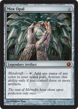 MTG Mox Opal, Moderate Play, English Scars of Mirrodin