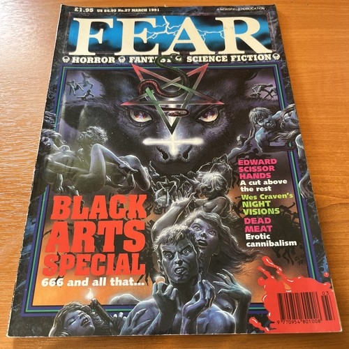 Fear magazine issue march - fear,