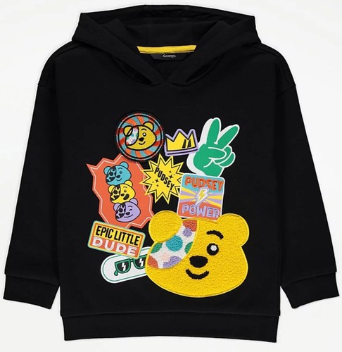 Size years black pudsey - years,