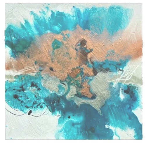 Contemporary abstract acrylic - ,