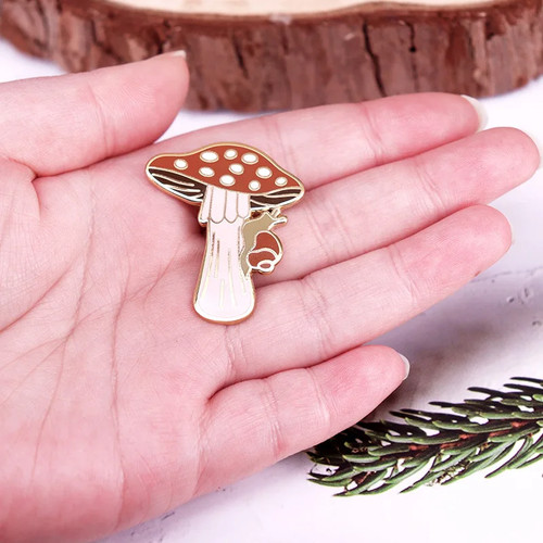 4pcs mushroom snail - 4pcs,