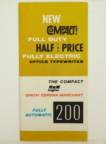 Smith corona electric - corona, compact