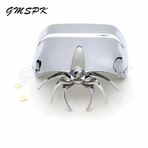 Chrome spider motorcycle - chrome,