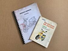GENUINE ADLY SCOOTER OWNERS & WORKSHOP MANUAL TB 50 100 TB50 TB100 SS50 SS100