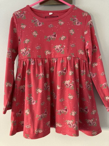 Pink floral tunic top - pink,