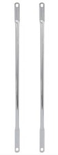 2 CHROME SPRINGER FORK BARS