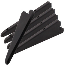 Twin Slot Shelving Black