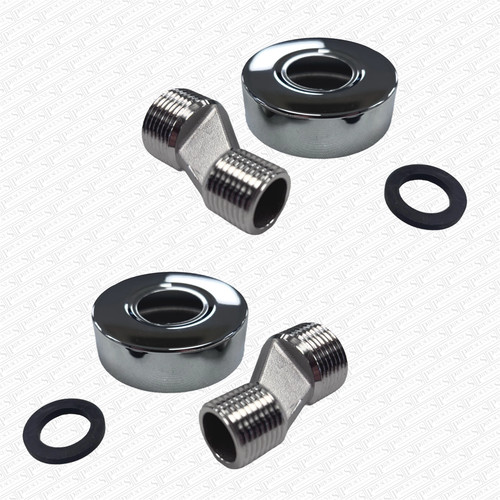 2 dog leg - 3/4", offset