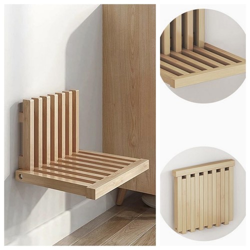 Wall mounted folding shoe - wall,