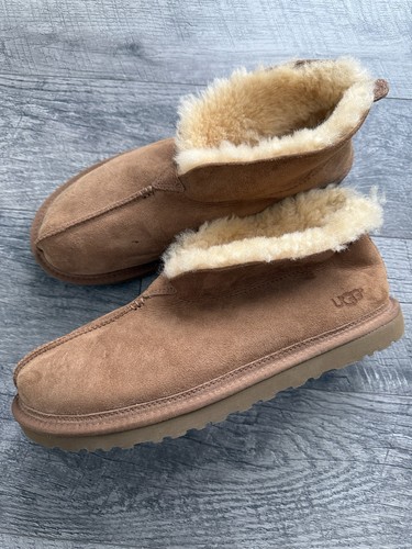 Ugg chestnut suede sheepskin - chestnut,