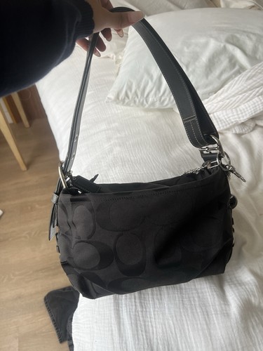 Y2k coach black signature - y2k,