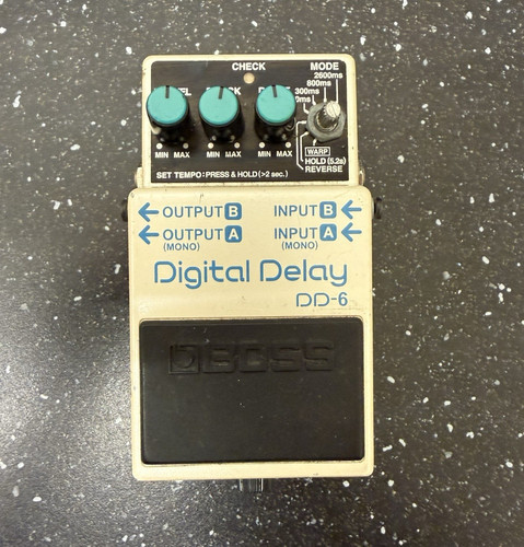 Boss digital delay - dd-6,