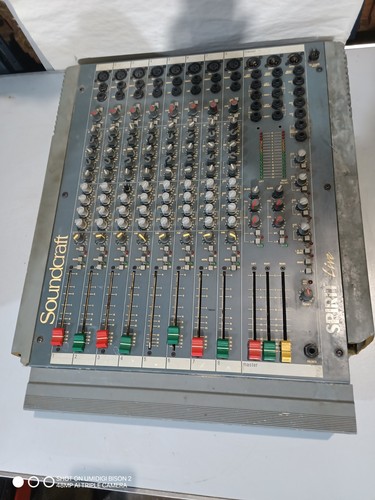 Soundcraft spirit live mixer - soundcraft, 8
