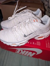 Nike Air Max Plus Utility White/Pure Platinum- Size UK 5.5 