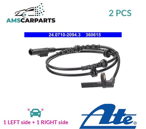 Abs wheel speed sensor pair - speed,